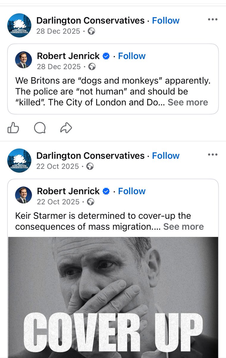 Cllr Michael Walker - Reform UK Darlington tweet media