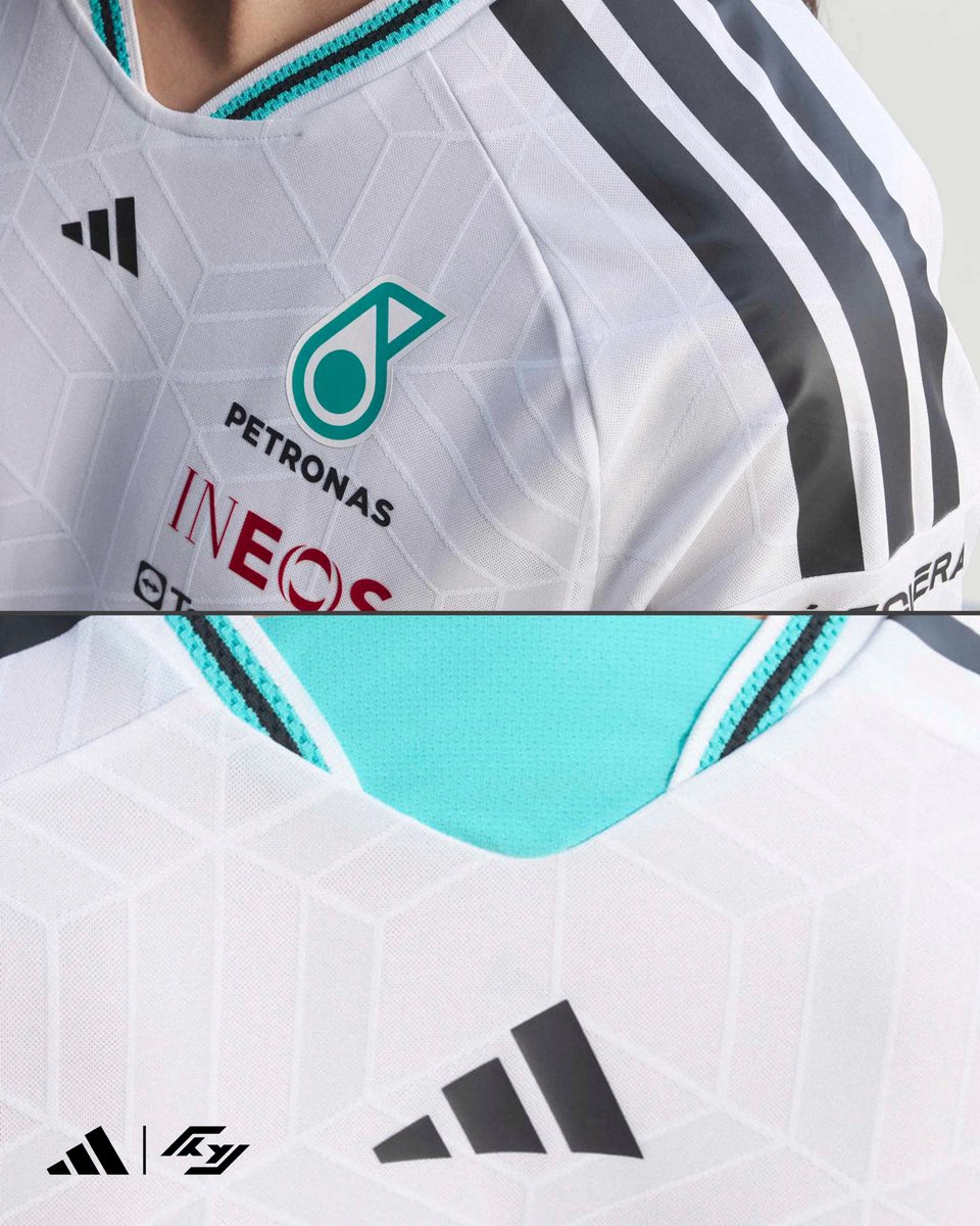 FormulaXtreme's tweet photo. La evolución se nota en los detalles.

📈 De la Authentic 2025 a la Authentic 2026, Mercedes refina su diseño: texturas más profundas, cuello renovado y una silueta que grita Fórmula 1 moderna.

🏎️ Disponibles en https://t.co/sCzLLFBDt1

#F1 https://t.co/ZwuMsJLdlj