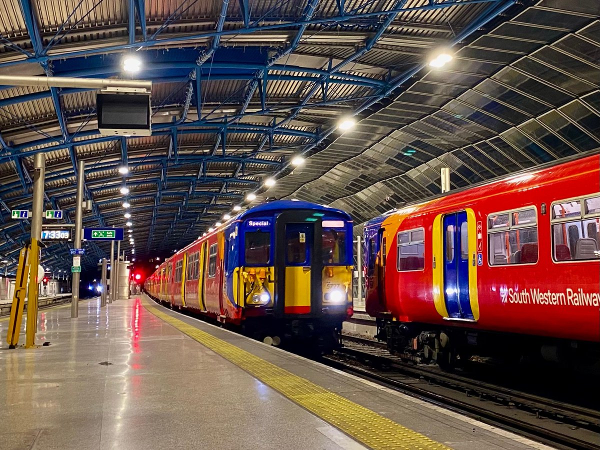 Back at Waterloo at the perfect time! 😍🔥