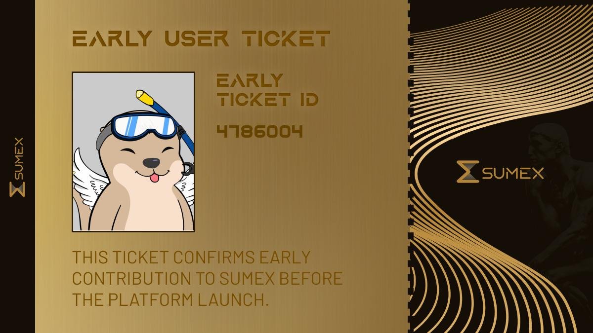 I want to become one of the EARLY BIRDS in <a href="/Sumex_Labs/">SUMEX | Web3 SuperApp</a>!

Only 15,000 roles - and they’re getting claimed fast.

Their first OG-PASS wave was claimed in just one day, I’m not missing this one.

TGE SOOOOOON!

btw - check out my excellent ticket