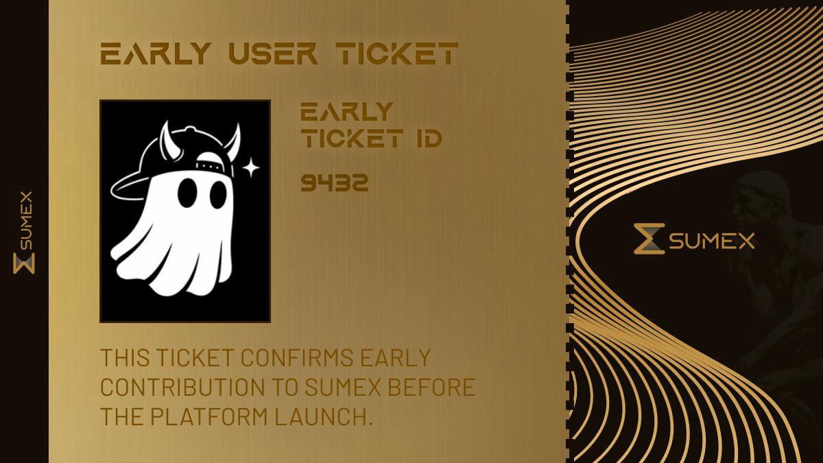 I want to become one of the EARLY BIRDS in <a href="/Sumex_Labs/">SUMEX | Web3 SuperApp</a>!

Only 15,000 roles - and they’re getting claimed fast.

Their first OG-PASS wave was claimed in just one day, I’m not missing this one.

TGE SOOOOOON!

btw - check out my excellent ticket