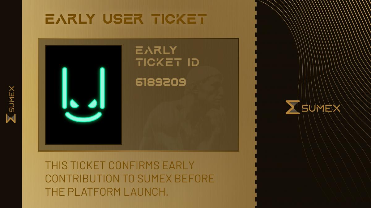 rynnallet's tweet photo. I want to become one of the EARLY BIRDS in @Sumex_Labs!

Only 15,000 roles - and they’re getting claimed fast.

Their first OG-PASS wave was claimed in just one day, I’m not missing this one.

TGE SOOOOOON!

btw - check out my excellent ticket https://t.co/dFrPBbJlRE