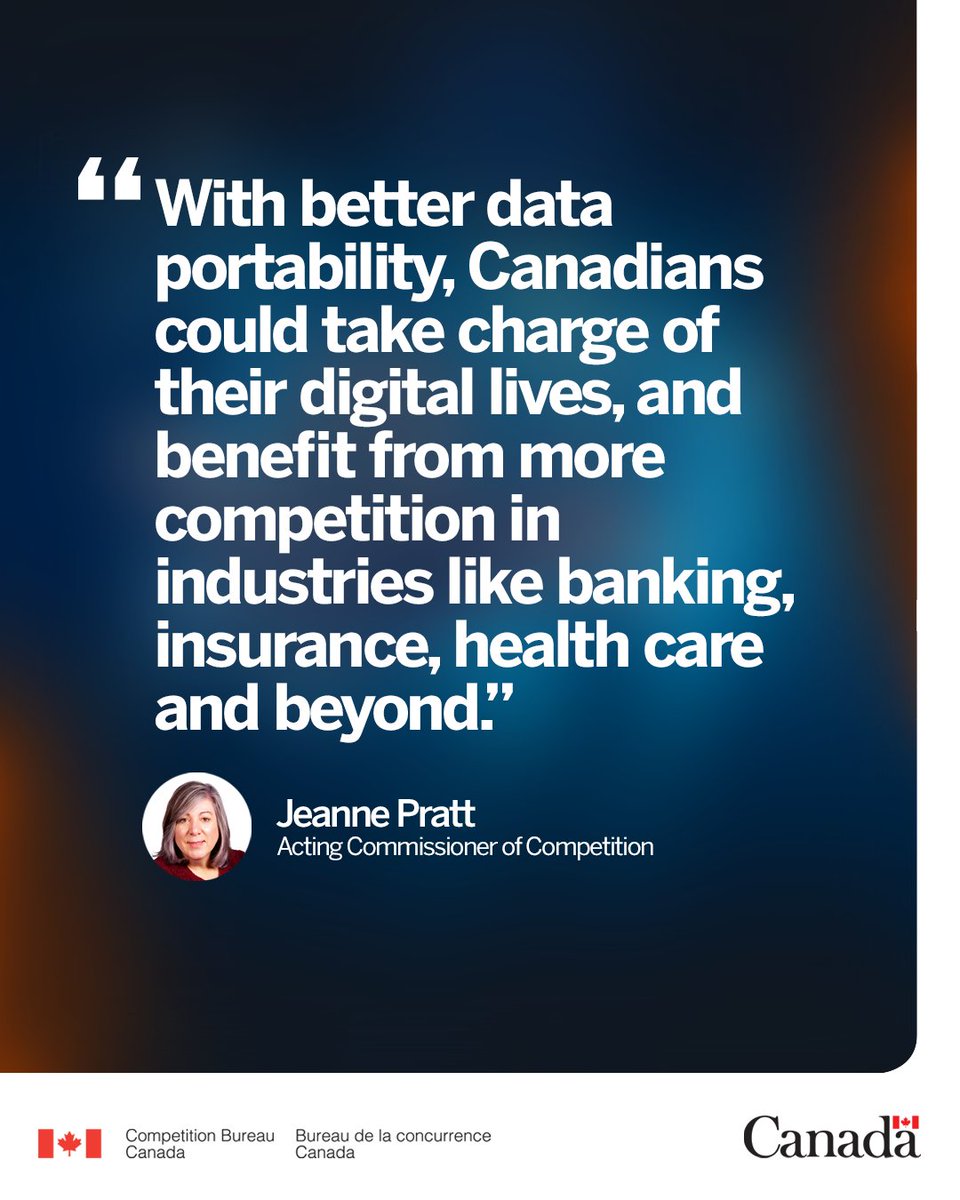 CompBureau's tweet photo. In today’s data-driven economy, Canadians could save billions if they had greater control of their own data. 🔓
Read our data portability report here: https://t.co/qjb0byPbJn
#DataPortability https://t.co/QPpjchxF0Y