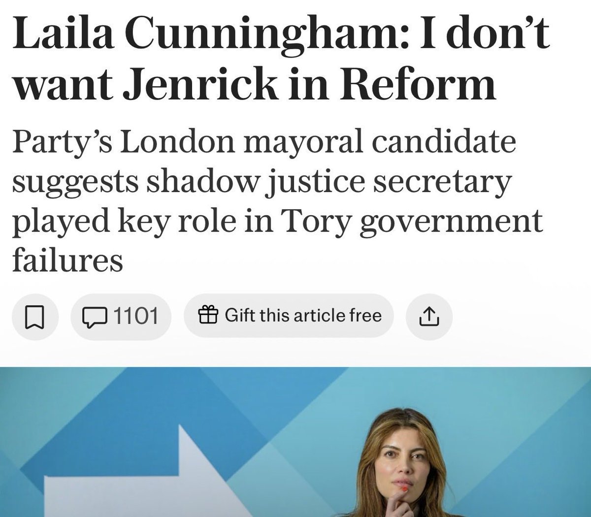 <a href="/policylaila/">Laila Cunningham</a> Ever feel like you're not respected at work?