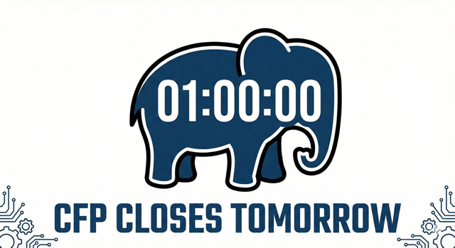 PGConf.dev 🐘 tweet media