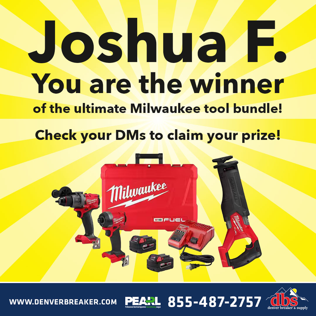 DenverBreaker's tweet photo. 🎉 GIVEAWAY WINNER ANNOUNCEMENT 🎉

Congratulations to Joshua F.! 👏 You’re the winner of the ultimate Milwaukee tool bundle:!

Thank you to everyone who entered and showed support! Stay tuned… more giveaways and exciting updates coming soon! https://t.co/ijnxDYKOZ7
