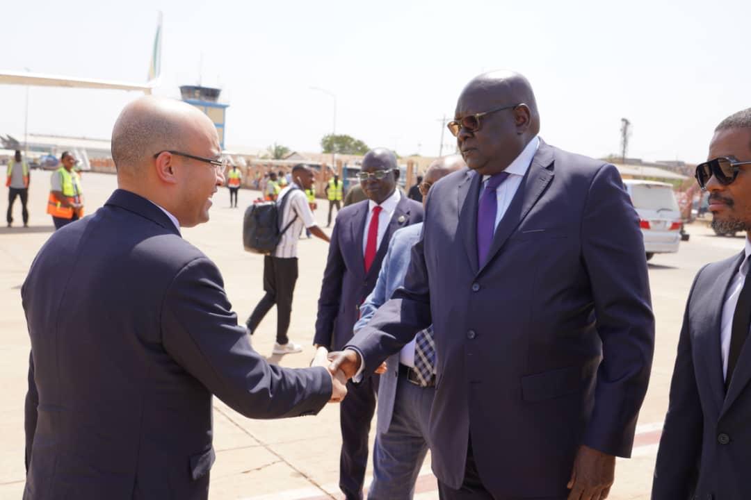 Algeria_MFA's tweet image. شارك السيد @SECCNE_Chaib ، كاتب الدولة لدى وزير الشؤون الخارجية، المكلّف بالجالية الوطنية بالخارج، في زيارة عمل وزارية للجنة الاتحاد الإفريقي @_AfricanUnion رفيعة المستوى حول جنوب السودان (C5)، والتي جرت بالعاصمة جوبا يومي 14 و15 جانفي 2026.