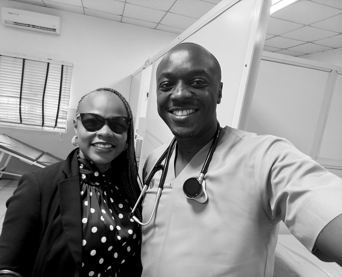 Clinic Matters… with my trainer, Dr Boma Oyan, Consultant Physician/ Cardiologist.