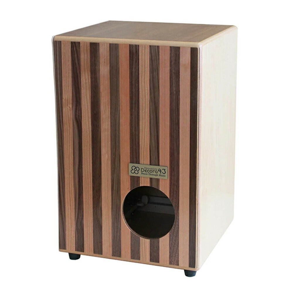 ふるさと納税】 木製 カホン Decora43 cajon (デコラ43カホン) 8PS