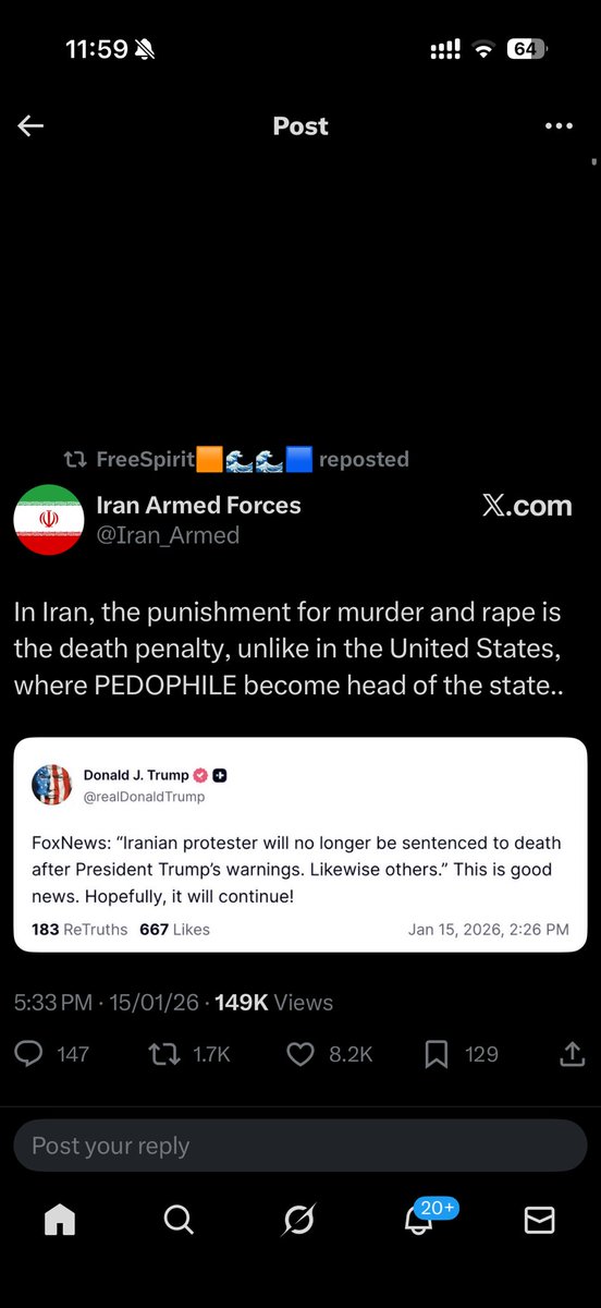 piyushmittal's tweet image. Whoa! The Iranian armed forces are trolling Trump 😳