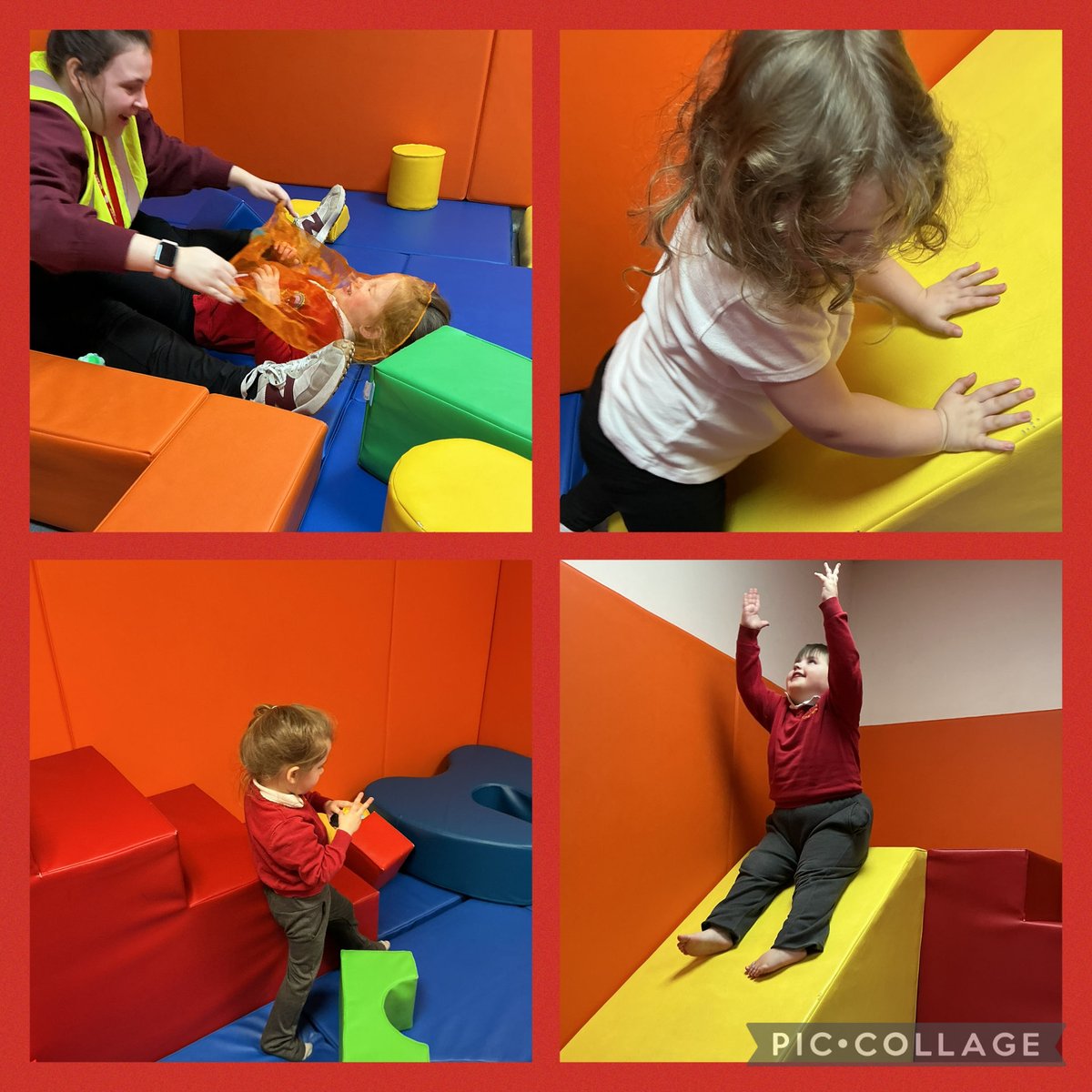 YsgolHenFelin's tweet photo. #YHFclass2 spent today exploring health, well‑being and friendships. We had such a joyful time in soft play, practising positive interactions and building connections with our friends.
#YHFearlyyearscentre #humanties #wellbeing https://t.co/Qz3iHm6Kmo