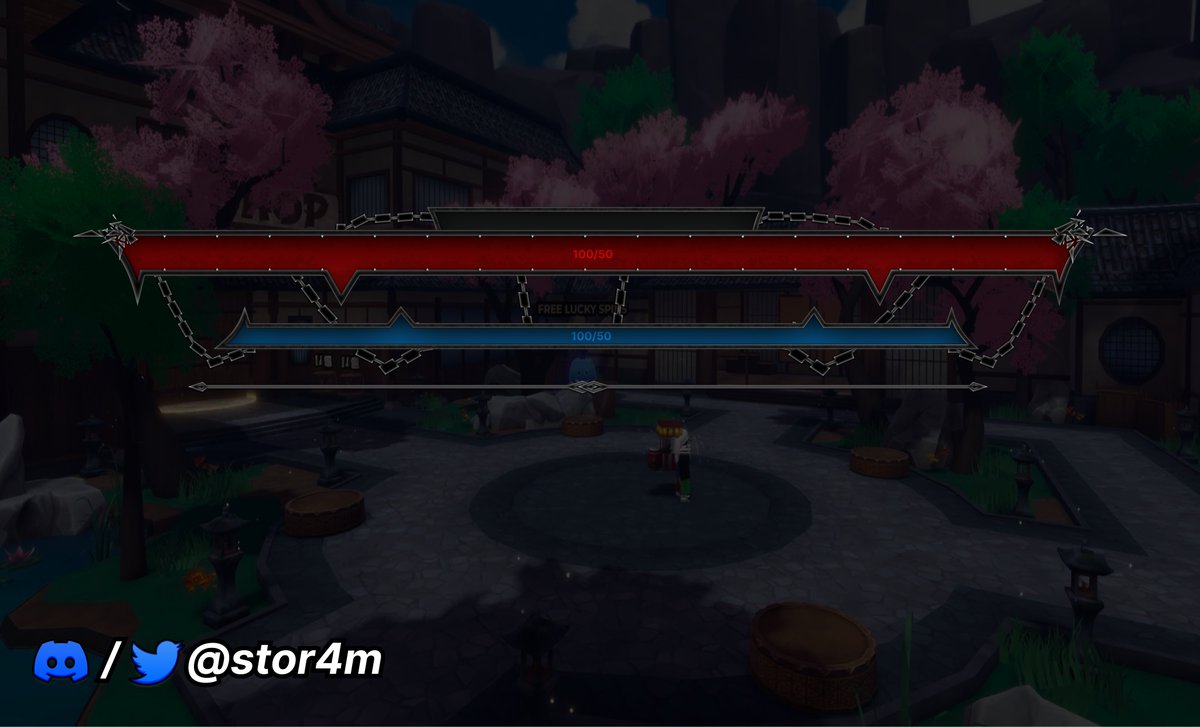 Health And Stamina Bar  
#Roblox #RobloxDev #RobloxUI #robloxart
