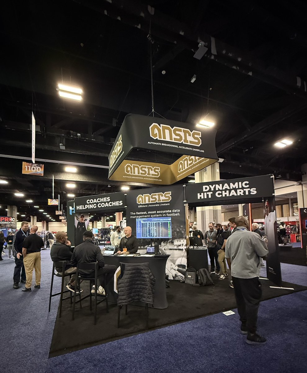 ANSRSFB's tweet image. Great conversations, great coaches, great AFCA!💥🏈

Thank you to everyone who took the time to connect with us! 

We’re excited for what’s ahead and to help you get your Football ANSRS Faster™!
