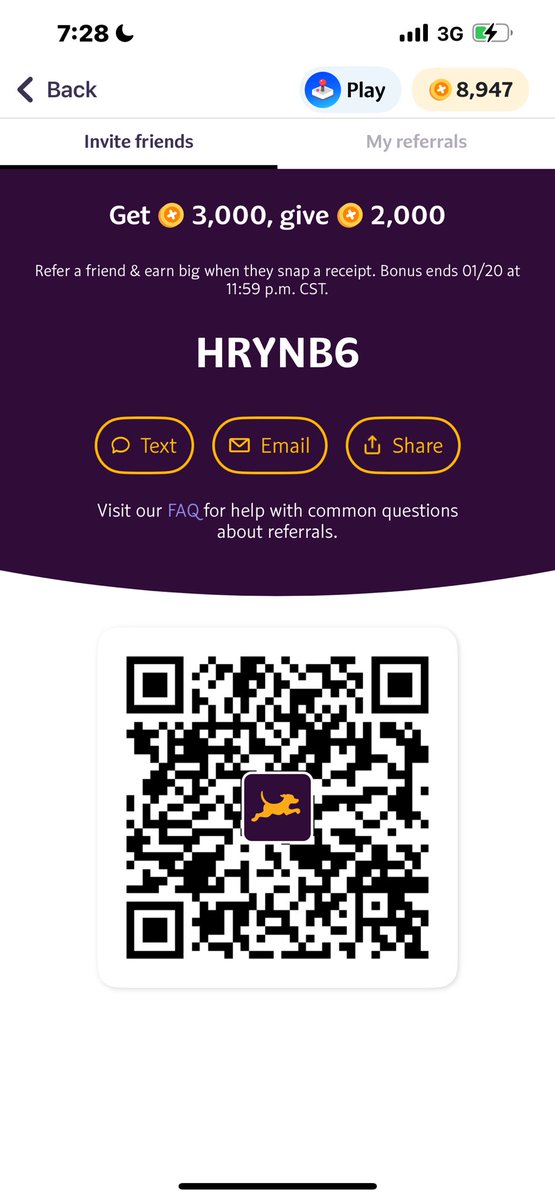 Christinaloring's tweet photo. @FetchRewards HRYNB6 https://t.co/bW7viSk38K