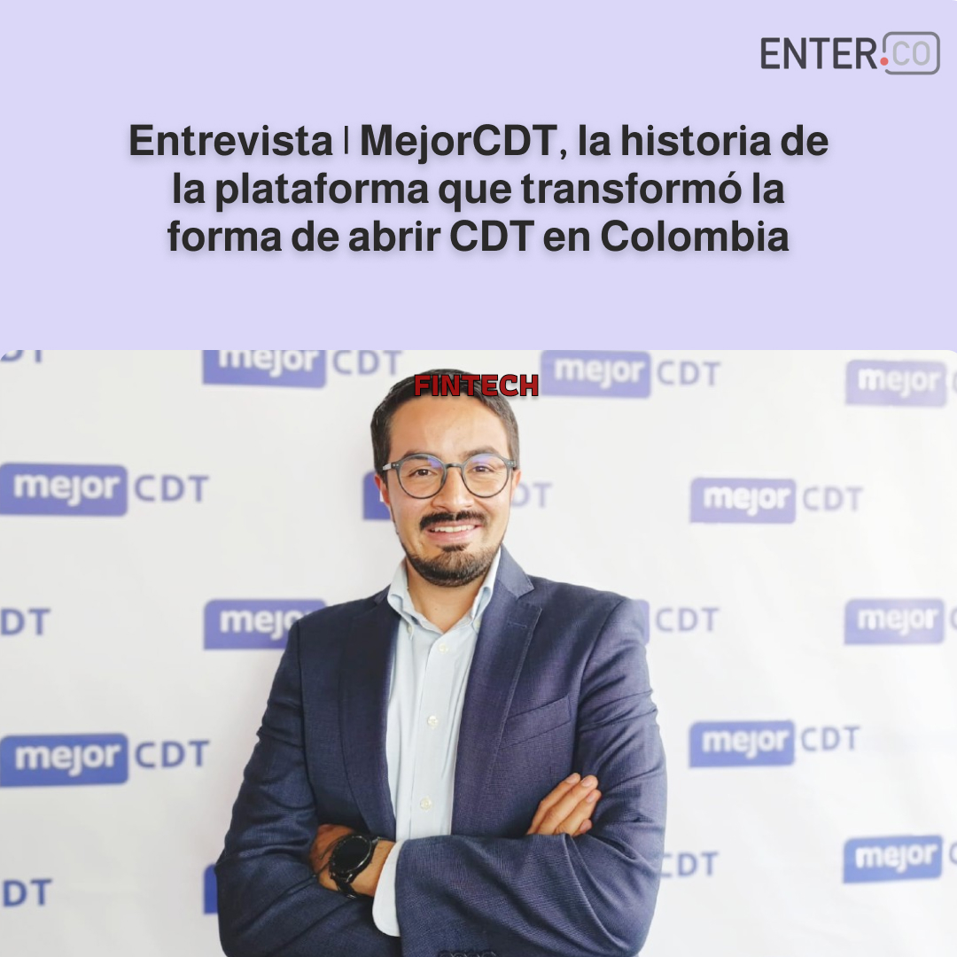 ENTERCO's tweet photo. Durante años, abrir un CDT en Colombia fue un trámite silencioso y poco amable. Ir al banco, pedir turno, ajustar la agenda al horario de oficina y aceptar, casi sin comparar, la tasa que ofrecía la entidad más cercana.  https://t.co/W3vvhwWHn8 https://t.co/atP8yWDKe0