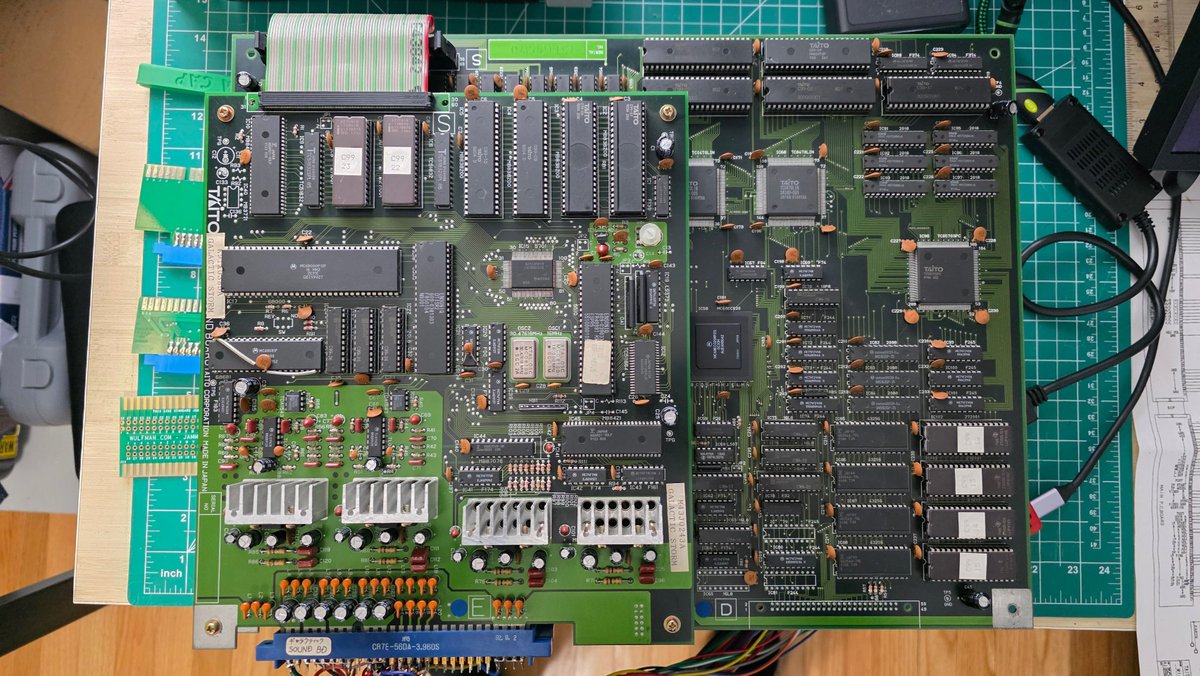 psykomantis's tweet image. We added a Galactic Storm (ガラクチック・ストーム) #arcade PCB to the #PANDEMiCADE archive today. This #Taito game is unobtainable &amp;amp; rarely found outside of its paired cabinet. To my understanding there's less than a hand-full in private collections.
#STG #RETROGAMING #Japan