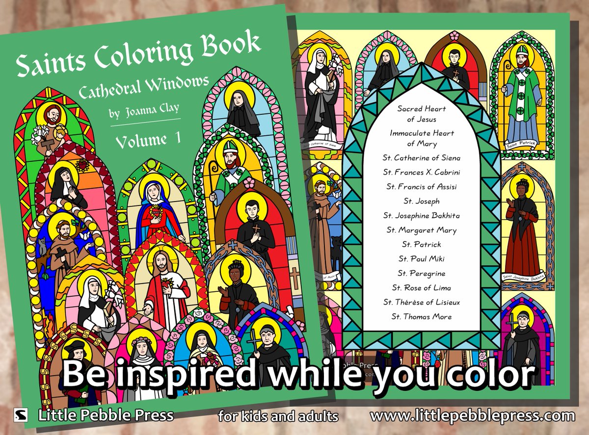 LitlPebblePress's tweet photo. Relax with a coloring book. And a favorite saint!

USA https://t.co/eywtbuW3V9
CA https://t.co/0ltkiQ06Ki
UK https://t.co/oTjqAPRy91

 #CatholicSaint #PatronSaint #Catholicgifts #ReligiousGift #CatholicKids #CatholicMoms #CatholicLife #adultcoloring #stressreduction #arttherapy https://t.co/ebIdGM3SWf