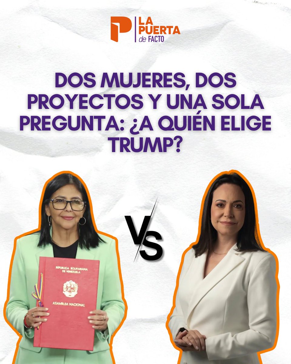 Dos liderazgos femeninos disputan el respaldo de Trump para definir el rumbo de Venezuela. Entre pragmatismo y democracia, Washington observa y decide según conveniencia. 📢

Más información: instagram.com/p/DTipa4FDvHg/…