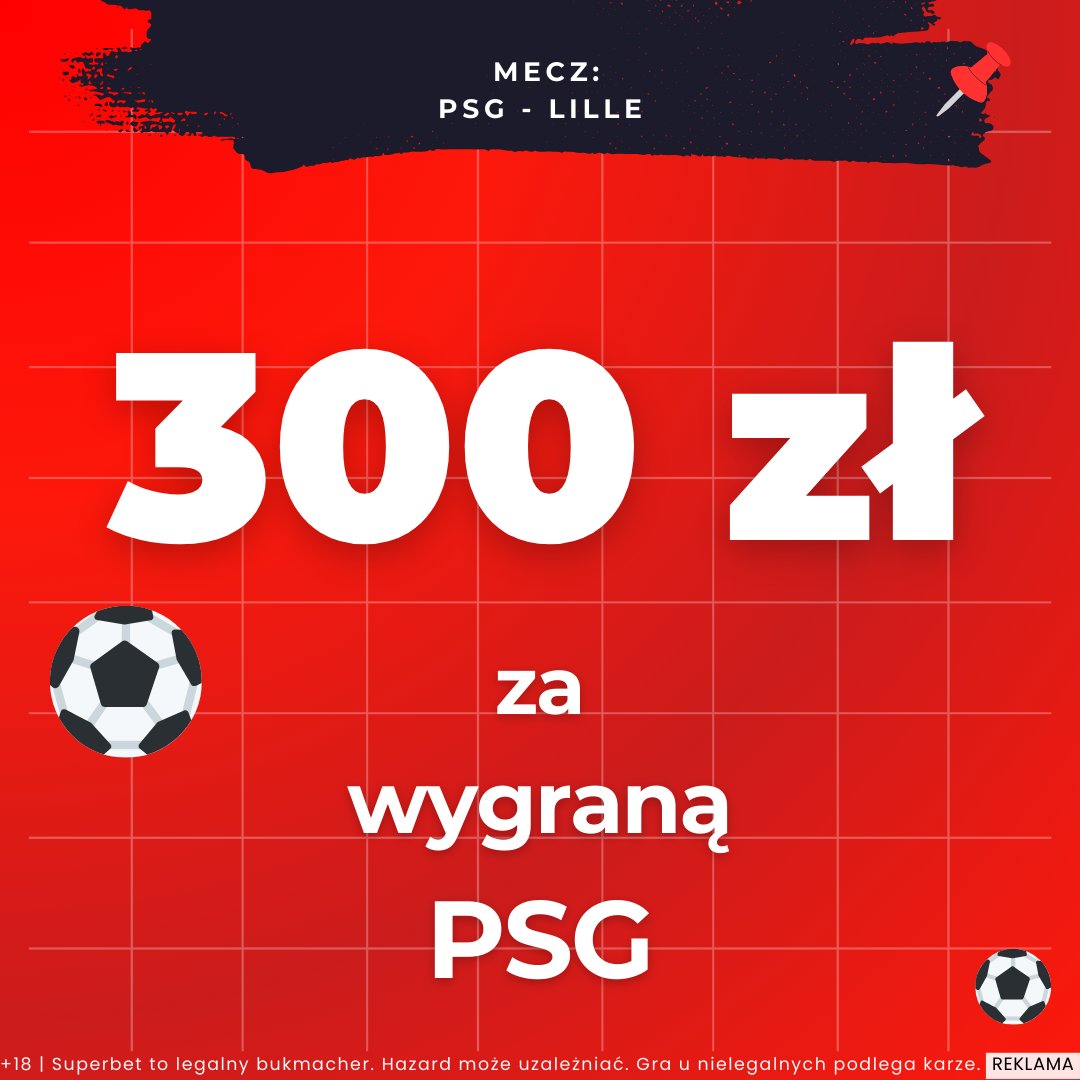 zagraniecom's tweet photo. Dzisiaj konkurs na mecz @PSG_inside - @losclive od @SuperbetPL na naszym Facebooku ;) 

#PSGLille #ModanaFrancje #superbet https://t.co/wu2cdZLTKh