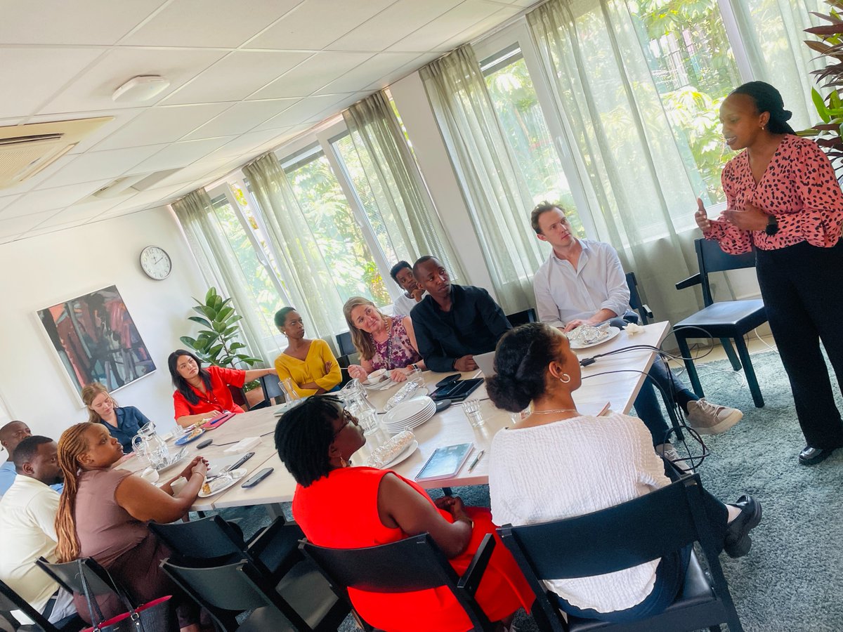 MDFC_Rwanda's tweet photo. The enthusiasm in the room was palpable, with thoughtful discussion and strong engagement throughout the #BBL session. 

Today, MDFC was pleased to join the Embassy of Sweden in Kigali @SwedeninRW  for a Brown Bag Lunch #BBL, where we shared an overview of the current #SRHR landscape in Rwanda and how MDFC responds to persistent gaps in access to safe, rights-based services, from hospital-level practice to the national health system.

The session also provided an important conversational space to present MDFC’s key achievements and measurable results to date, and to reflect on the broader impact of our provider-led interventions on healthcare workers, health facilities, and access to legal and safe abortion services. We are grateful for the open dialogue and learning-oriented space that connected evidence, policy, and practice.
