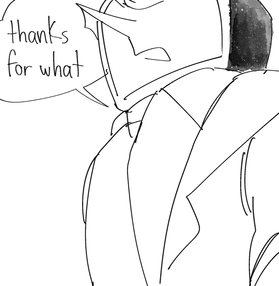 bc_chookoflan's tweet photo. #DELTARUNE #DELTARUNEfanart #spamtenna Whatever man 1/2 https://t.co/bbE9FVolJI