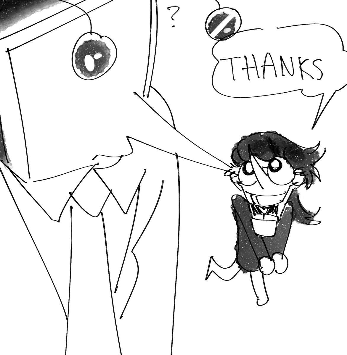 bc_chookoflan's tweet photo. #DELTARUNE #DELTARUNEfanart #spamtenna Whatever man 1/2 https://t.co/bbE9FVolJI