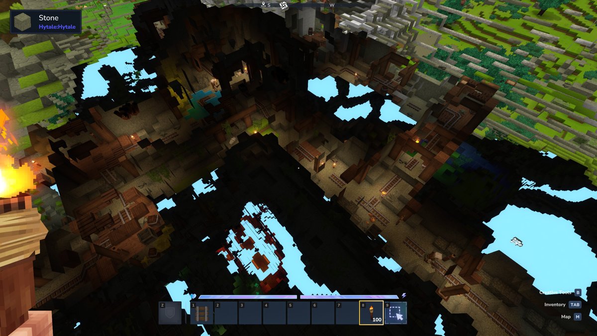 SmithyMCPlays's tweet image. #Hytale #Mineshafts now in latest version update - Very Nice!