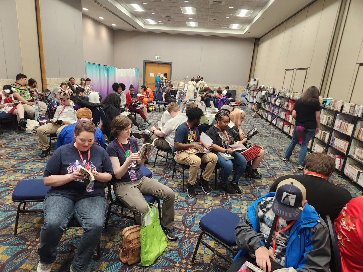 Carolina Manga Library tweet media