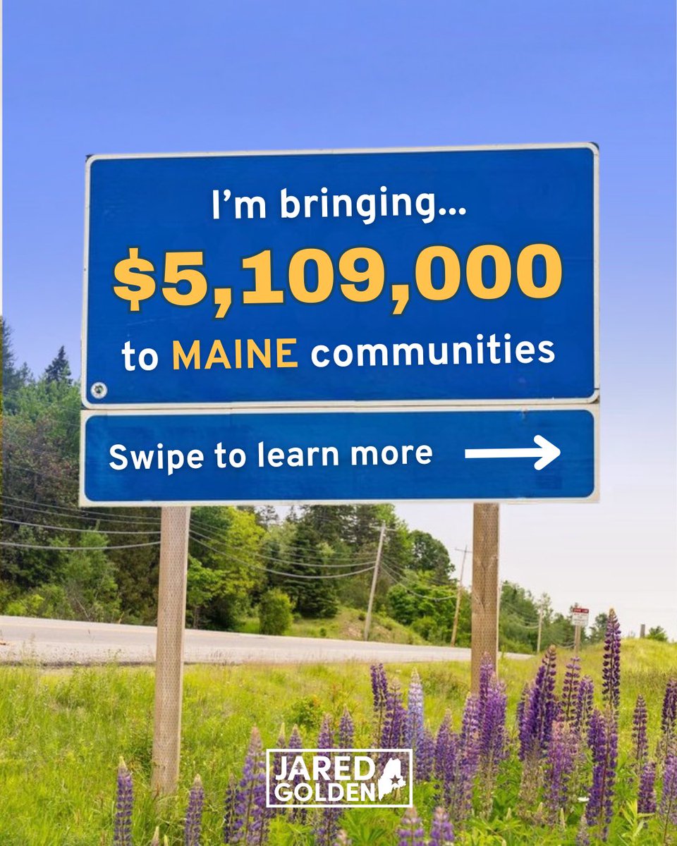 Congressman Jared Golden tweet media