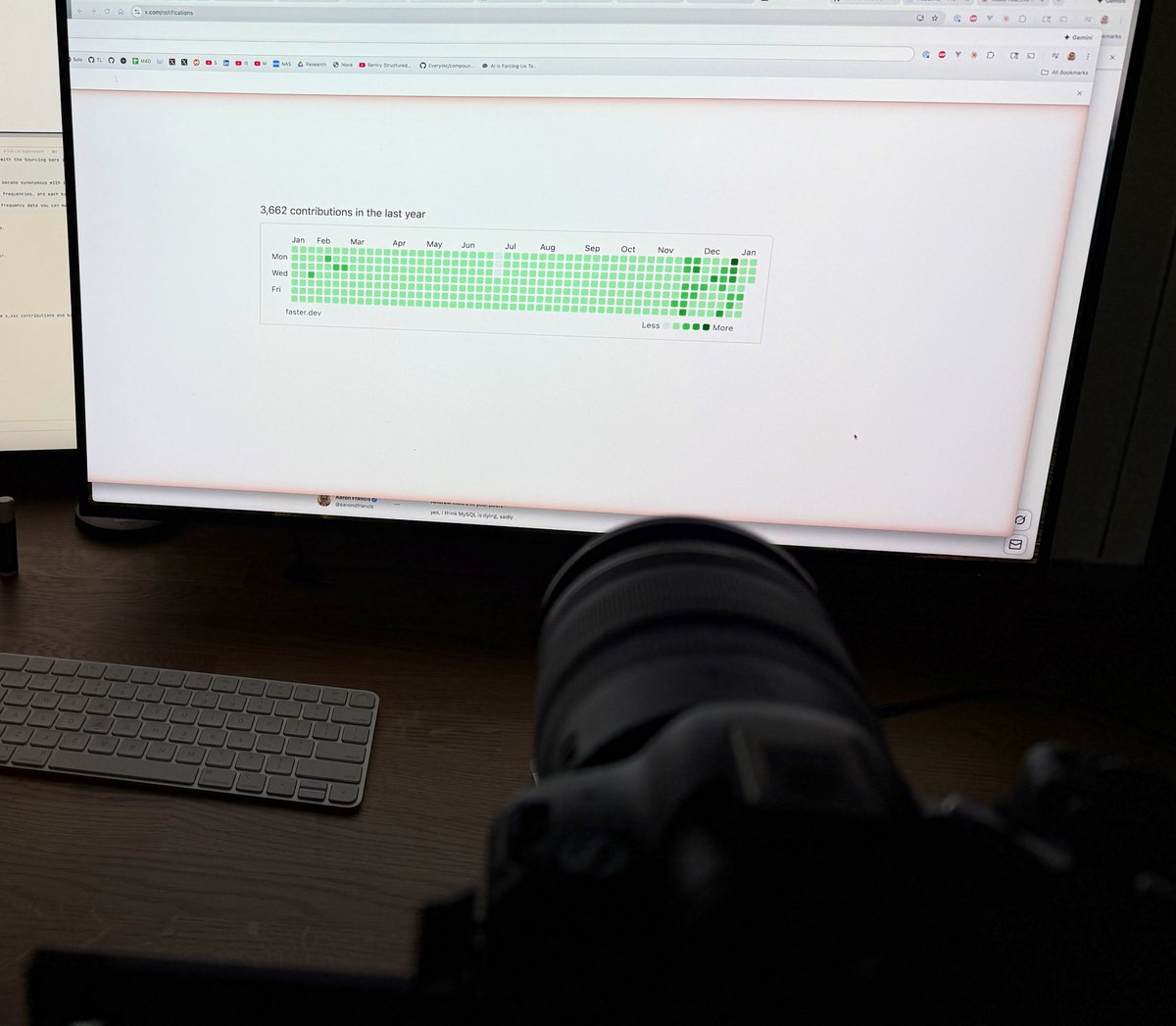 Aaron Francis tweet media