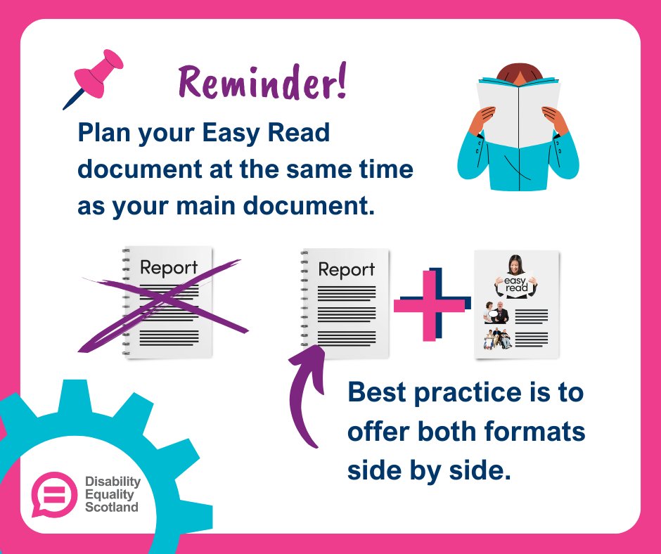 Disability Equality Scotland tweet media