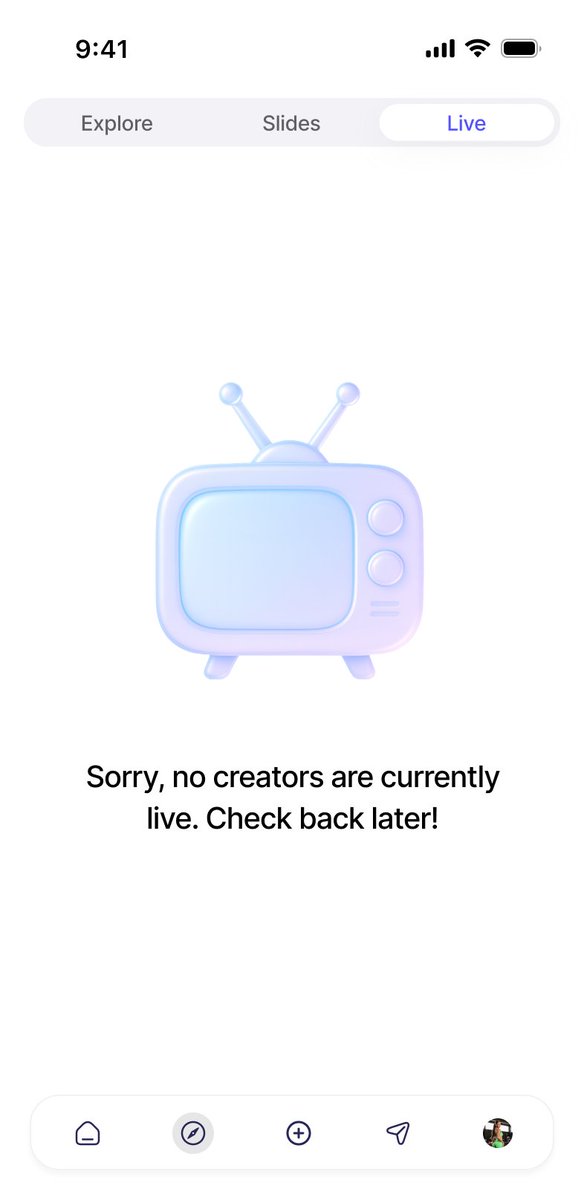 jaykch's tweet image. Working on a livestream feature for an app I'm building, what do you guys think of the design?