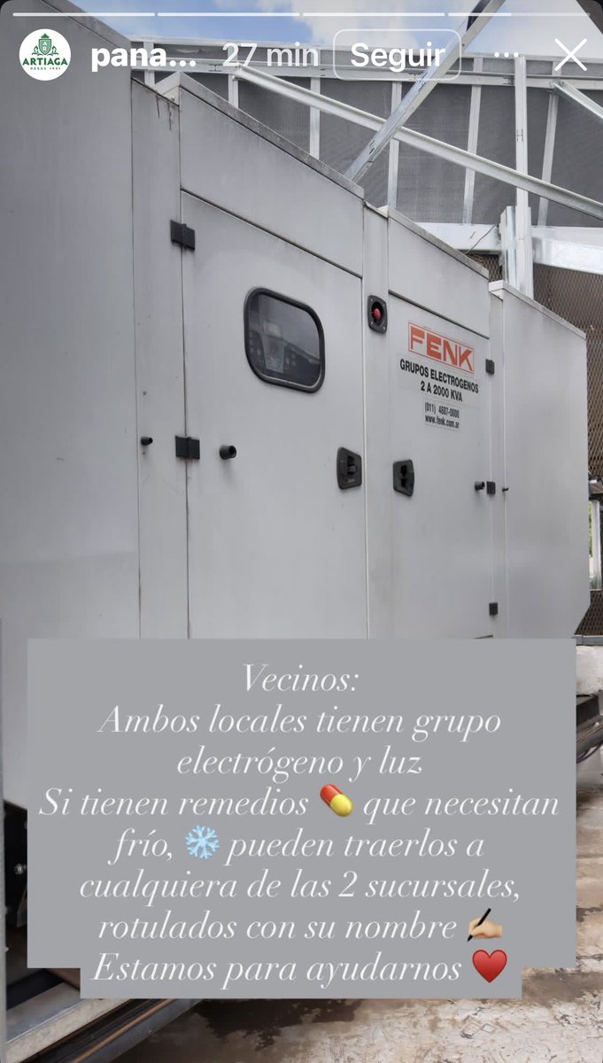 La mejor panadería del pais y de Saavedra papu… Solidaridad