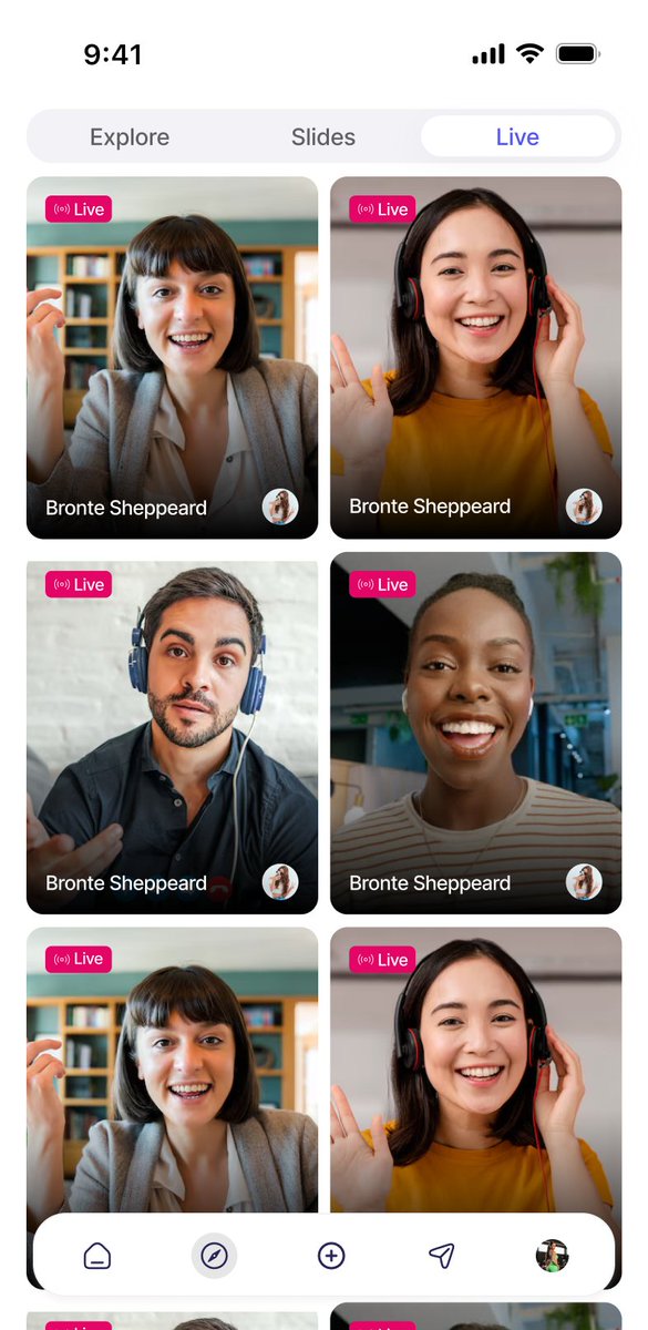 jaykch's tweet image. Working on a livestream feature for an app I'm building, what do you guys think of the design?