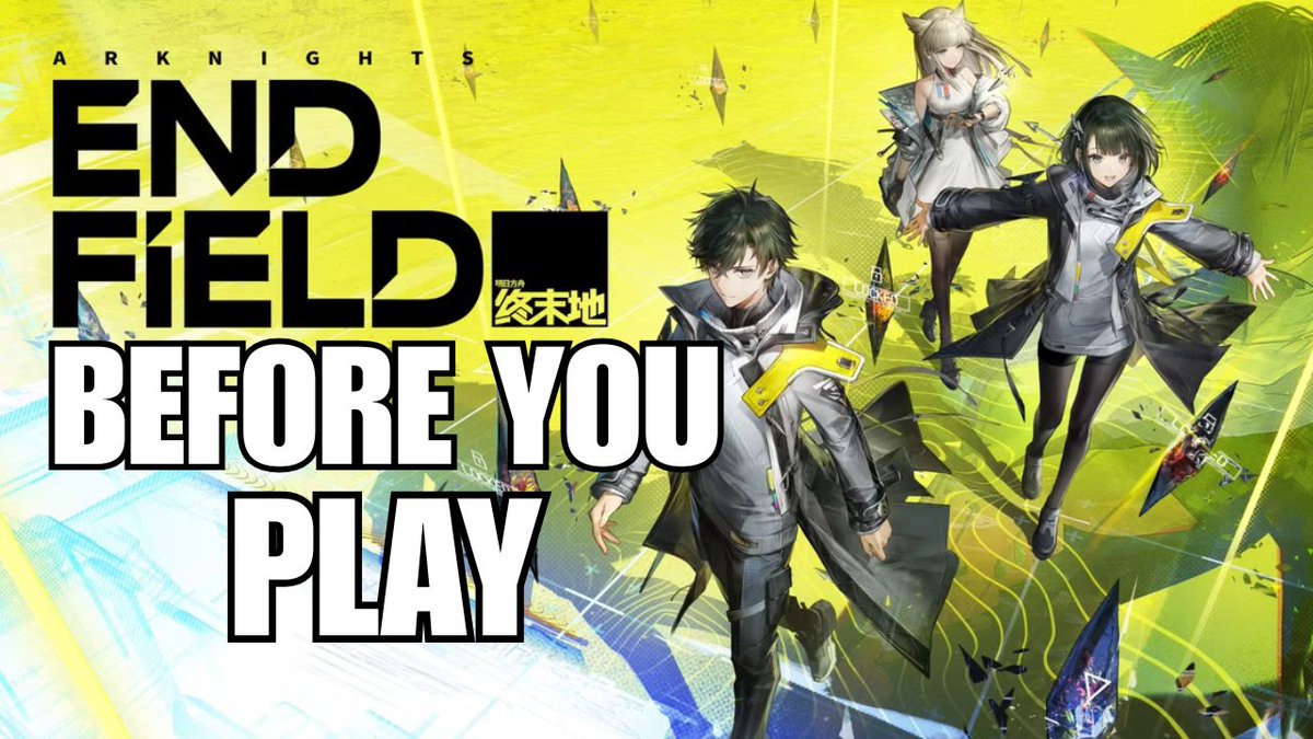 Arknights: Endfield - HUGE Things To Know BEFORE YOU PLAY
Click to watch! ►►► youtu.be/k__UyqKpKcM?si…