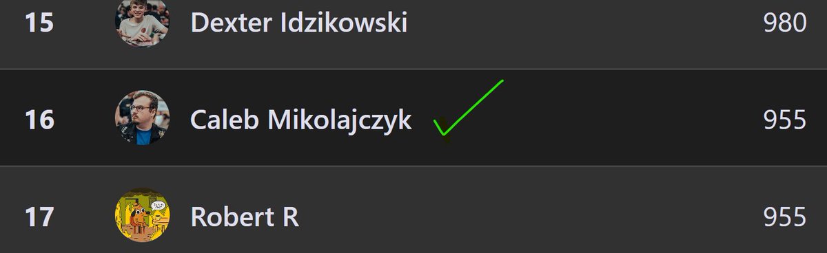 Caleb Mikolajczyk tweet media