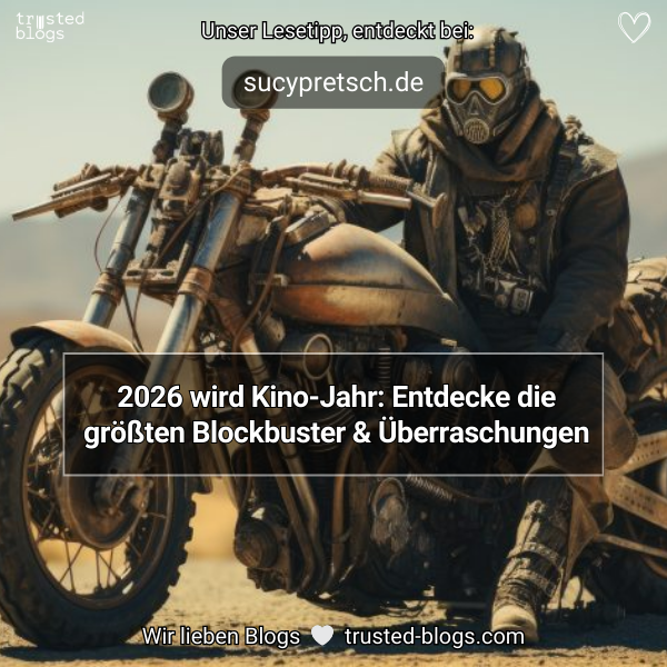 trustedblogs's tweet image. 2026 wird Kino-Jahr: Entdecke die größten Blockbuster &amp;amp; Überraschungen

sucypretsch.de/2026/01/01/wel…

#Kino2026 #BlockbusterHighlights #FilmLiebe @janefoxkom