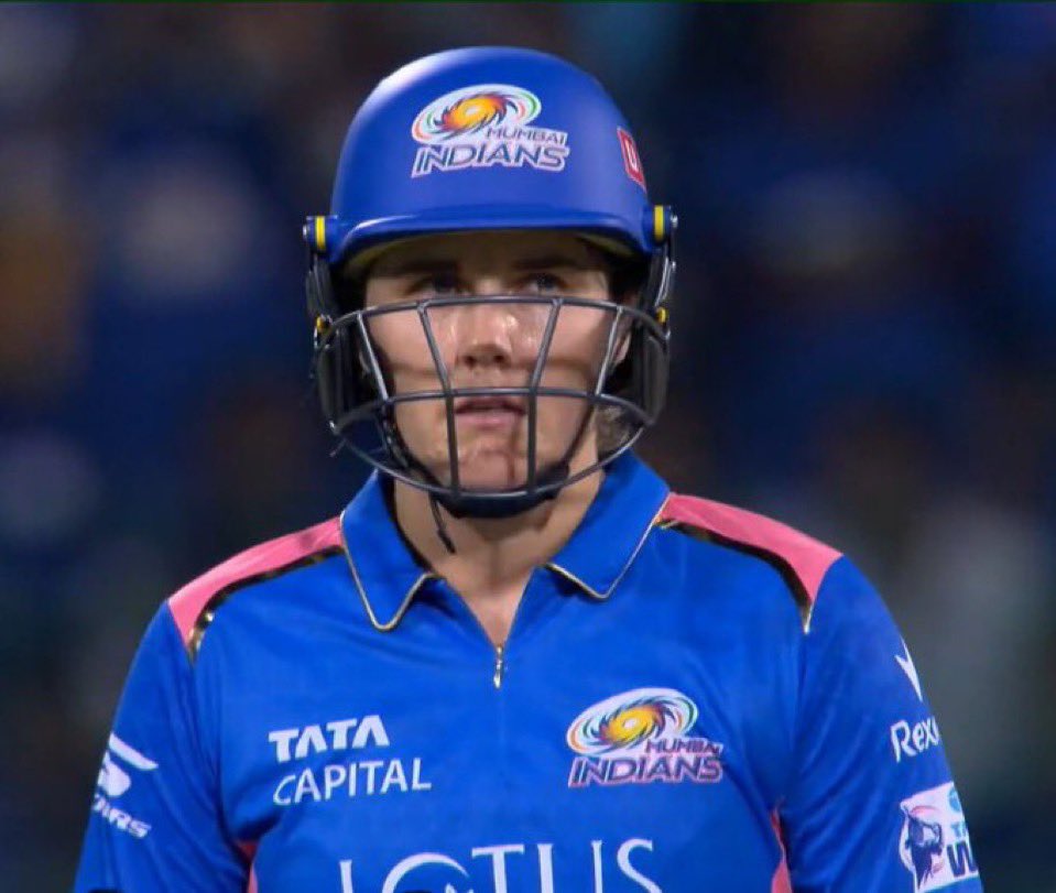 The GOAT of WPL!! She is equal to Perry in competition of being Greatest All Rounder!! 
Carrying MIw on her back. .. 
Queen Nat Sciver Brunt! 👑

#MIWvUPW #MumbaiIndians #onefamily2025 #CricketTwitter #wpl #natsciverbrunt #HarmanpreetKaur