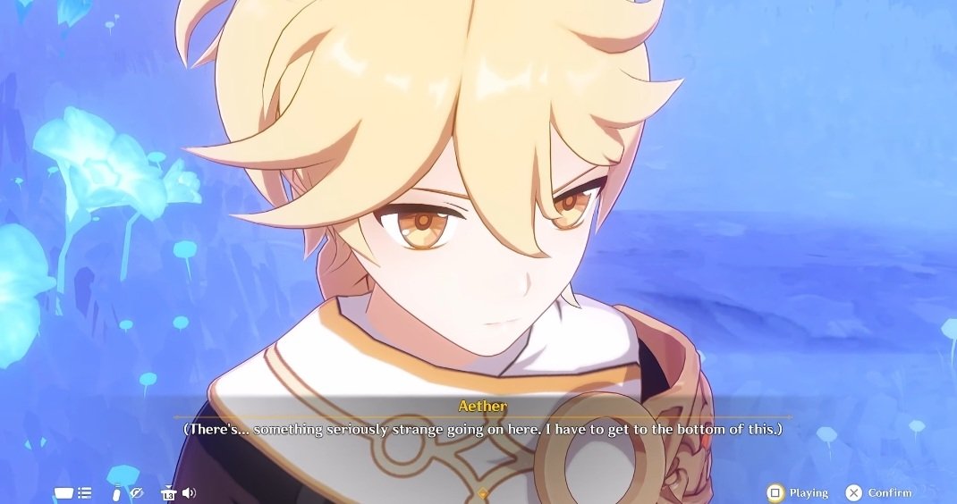Yuunimecorner's tweet photo. @Luckygamer91525 @chaslanitas I honestly tired. That is the first dialogue..then the rest is how Aether finally considered why he agree...can you even understand words? https://t.co/z7eP2Mmecz