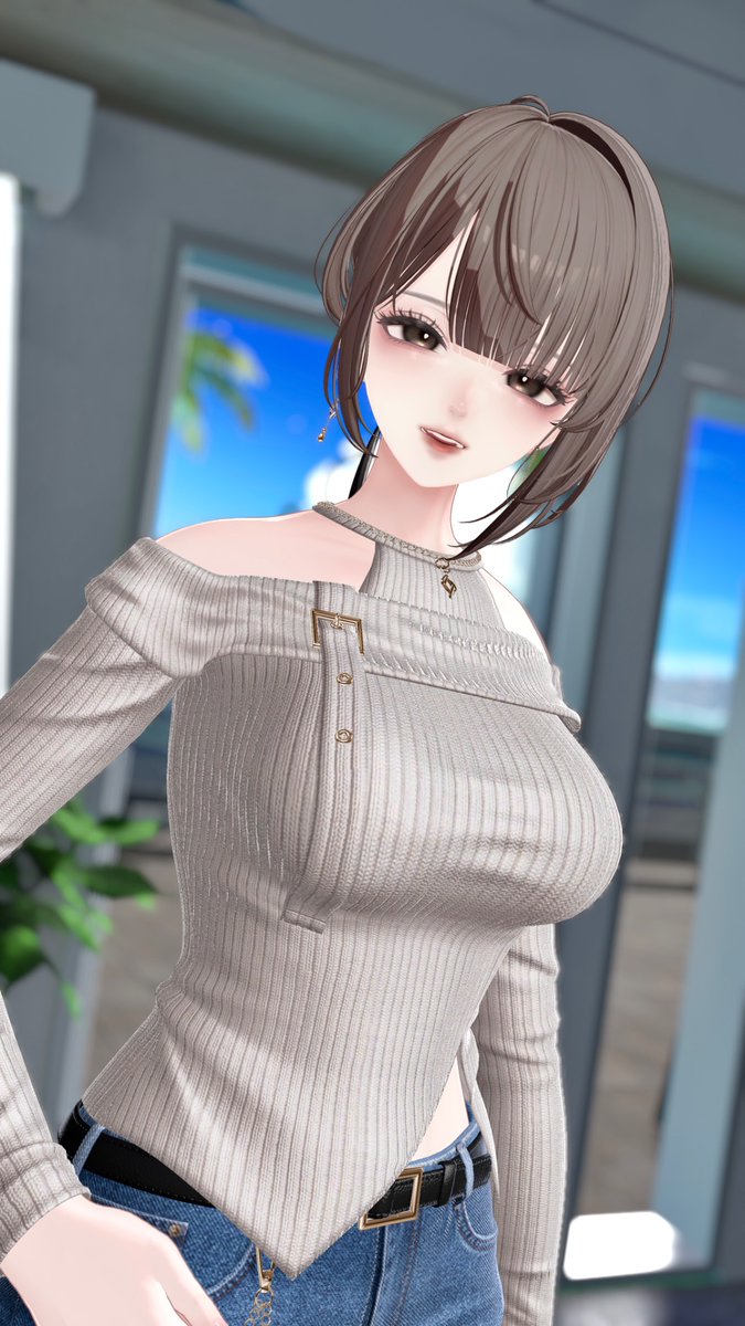 おはようちゃん おはよう、金曜日がんばろうね☕️📃 #Shinra3D