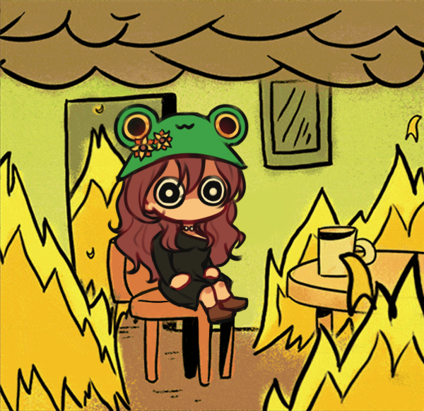 kaimimi15's tweet photo. Los dueños mientras veian como casi se incendia su casa:
#erimi15 #aquino #fanart https://t.co/WWEh2xJ7Vt