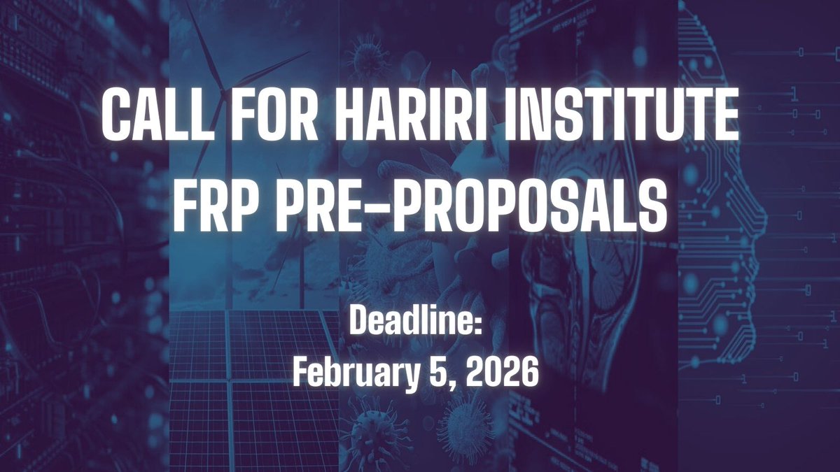 Hariri Institute for Computing, Boston University tweet media