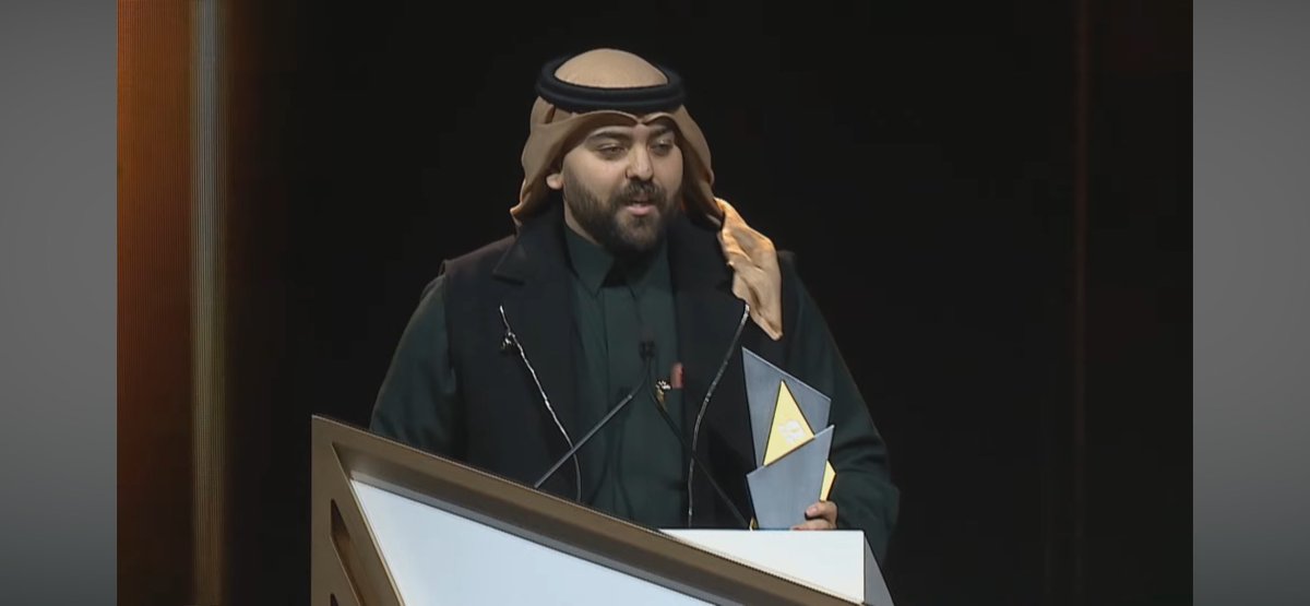 BrhmVG's tweet image. رسمياا 🚨🚨

@Bo3omar22 افضل صانع محتوى لعام 2025 🏆 
#SEFAwards