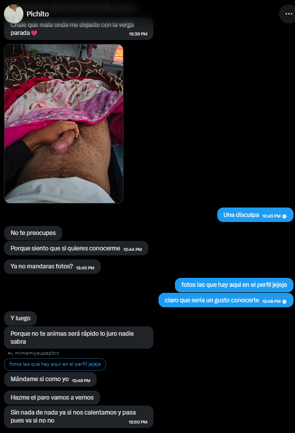 porque chingados no entienden que cuando no es NO! pinche batito insistente....