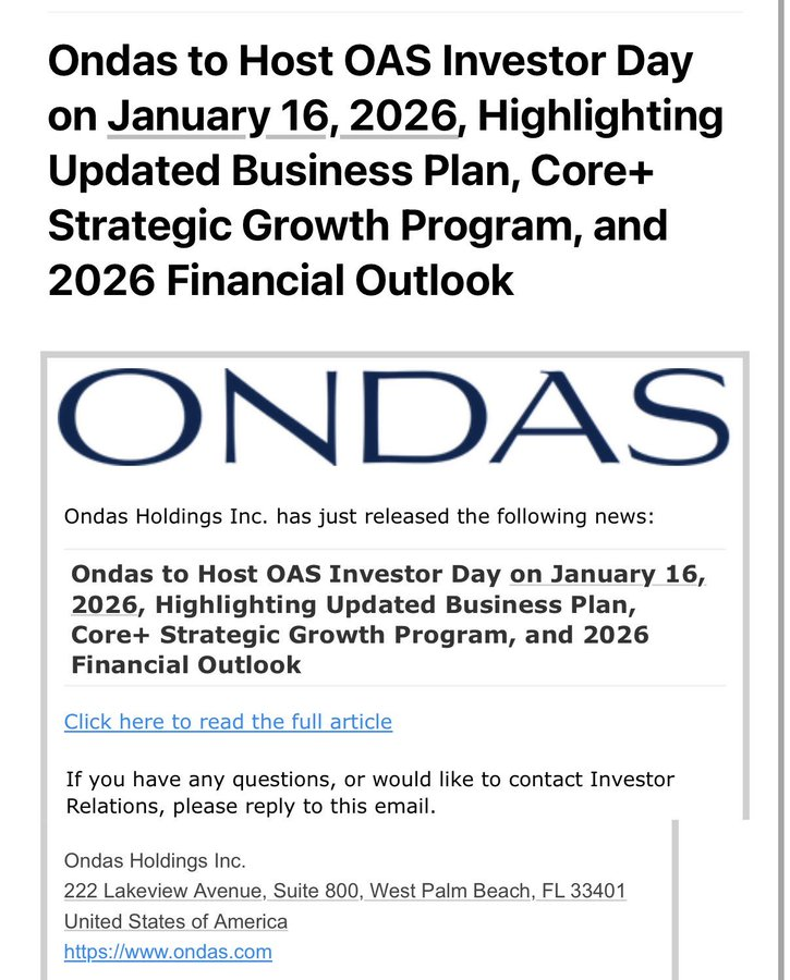 $ONDS Someone knows something...