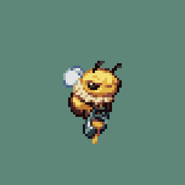 Bee 🐝
#pixelart | #ドット絵