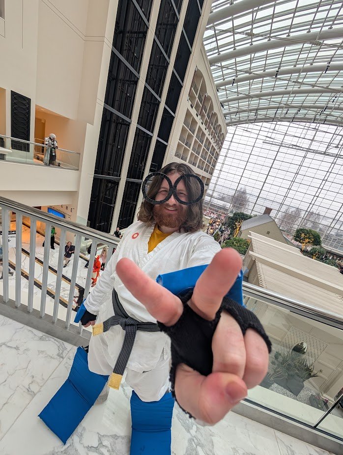 wilberhforce's tweet photo. punch punch forever cosplay @ magfest
these pics go hard feel free to screenshot https://t.co/8XbSljRUXR