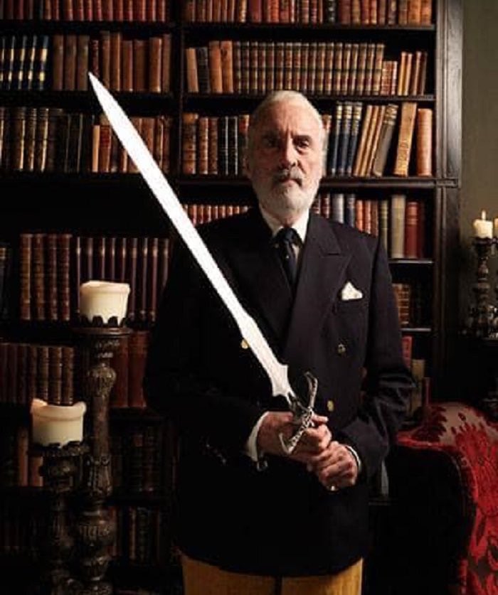 creepydotorg's tweet image. Every part of Sir Christopher Lee’s life was extraordinary. He met the men who assassinated Rasputin, witnessed the last public guillotine execution, hunted Nazis during World War II, recorded a heavy metal album, spoke nine languages, was a cousin of Ian Fleming (creator of…