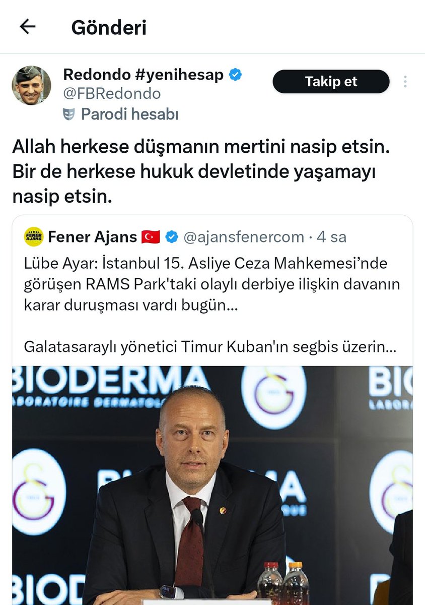 Firestartero's tweet image. Tek bir adama 7 kişi saldırıp boynunu kıran güruhun , çocuk hırsızlığından ülkeyi terkedip giden , Hollanda'daki evinde dhkp- c üyelerini misafir eden elemanı "Allah düşmanın mertini nasip etsin " demiş 🤣🤣🤣 

Fıkra değil gerçek 😁