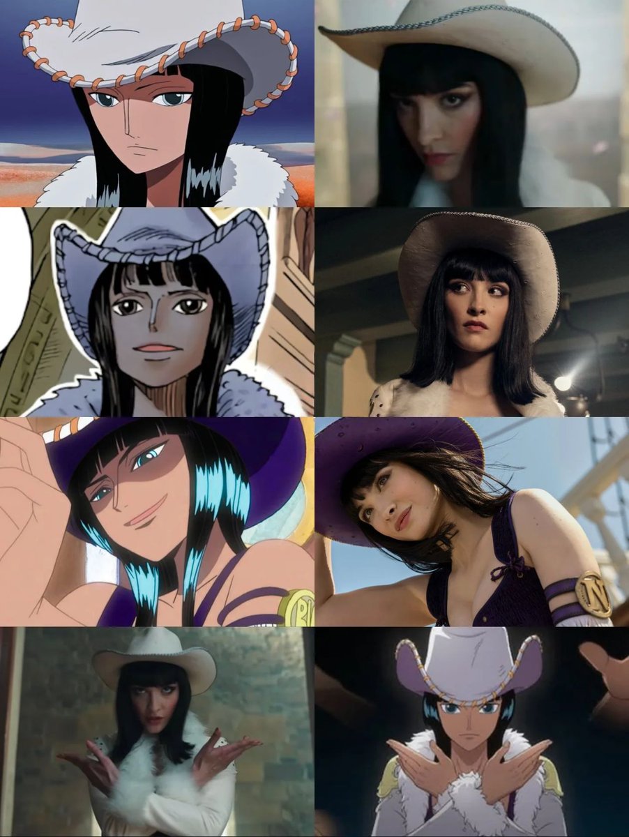 strawhats's tweet image. Anime vs Live Action